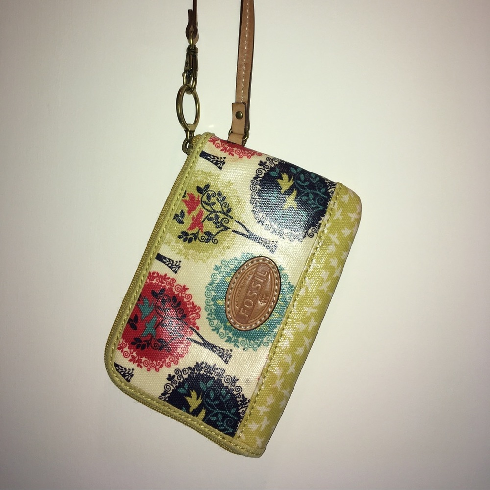 Fossil zip wallet